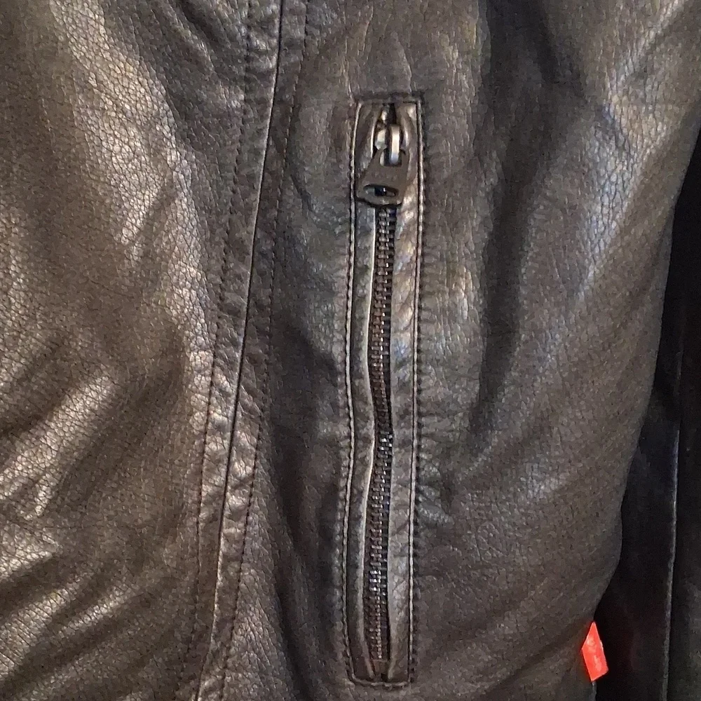 Levi's Black Men's Lined Hooded Jacket Size Xl